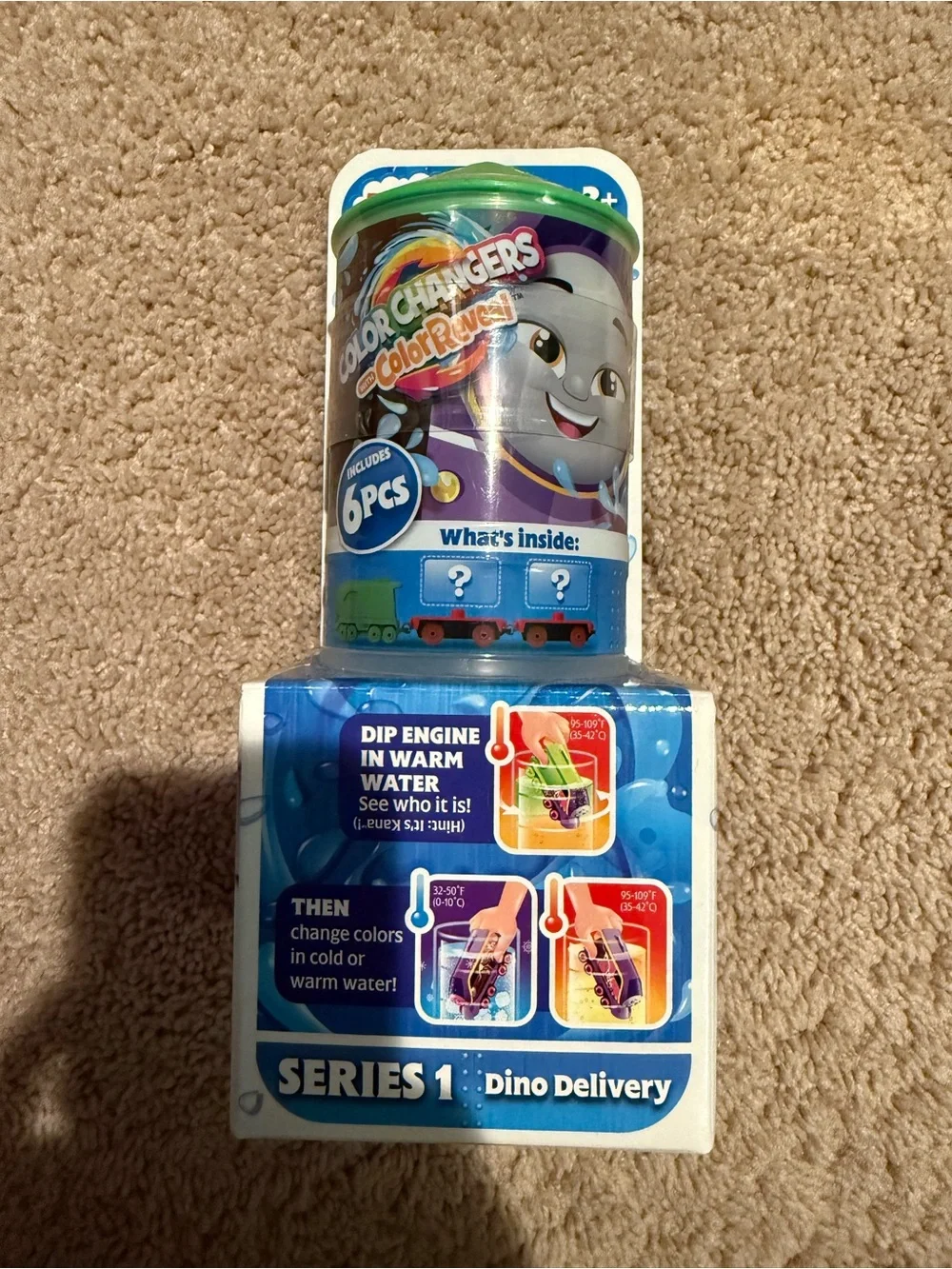 Thomas & Friends Mystery Toy Train Color Changing Reveal Engines Series 1 Dino